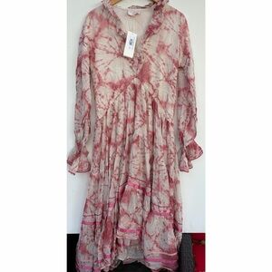 Rococo Sand Maxi Dress NWT